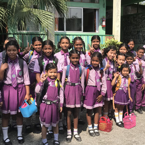 Kjell Borneland Academy r en skola i byn Chota Mechia Busty i anslutning till staden Jaigaon, alldeles p grnsen till Bhutan i nordstra Indien. 